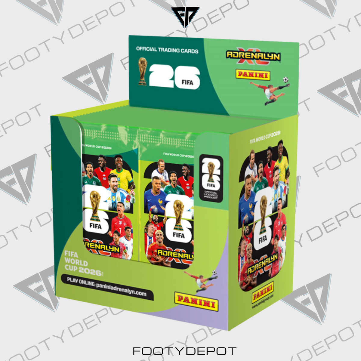 2026 Panini Adrenalyn Xl Fifa World Cup Cards – 50-Pack Box product image 1, provided for visual reference and product