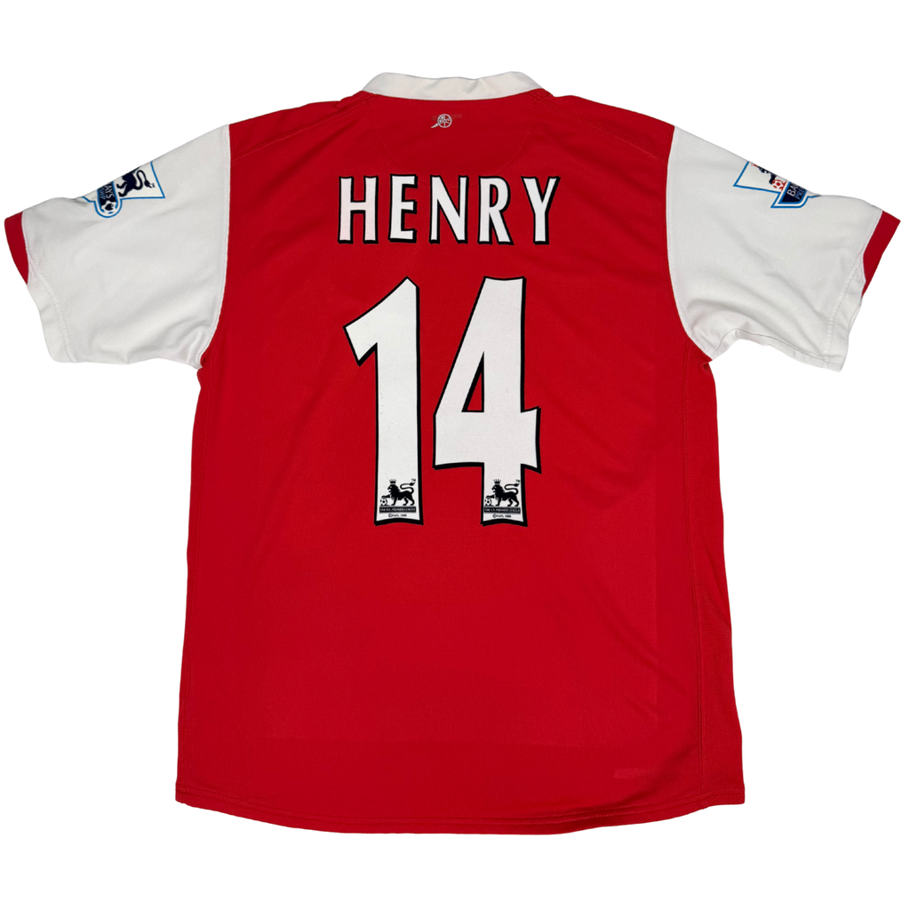 2006-2008 Arsenal Home Shirt Henry #14 - (M) product image 1, provided for visual reference and product detail review