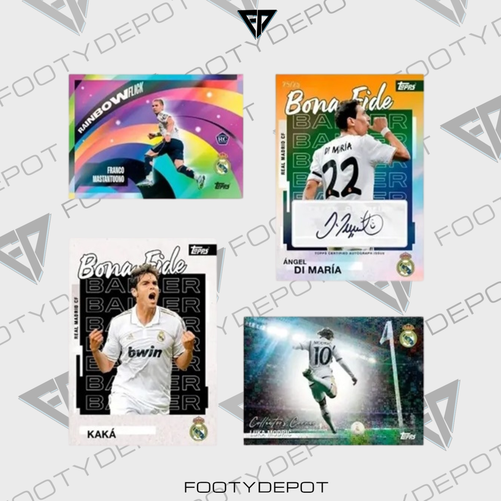 2025-26 Topps Real Madrid Team Set – Box (30 Cards) product image 2, provided for visual reference and product detail review