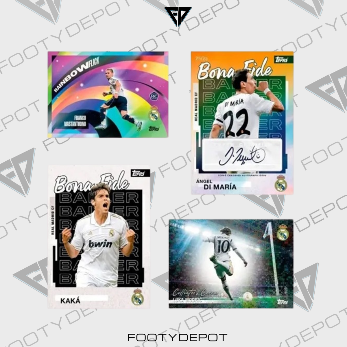 2025-26 Topps Real Madrid Team Set – Box (30 Cards) product image 2, provided for visual reference and product detail review