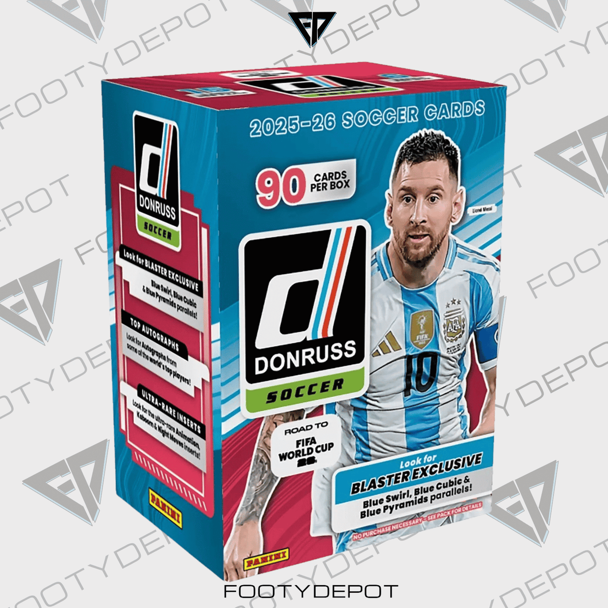 2025/26 Panini Donruss Road To Fifa World Cup Blaster Box product image 1, provided for visual reference and product detail