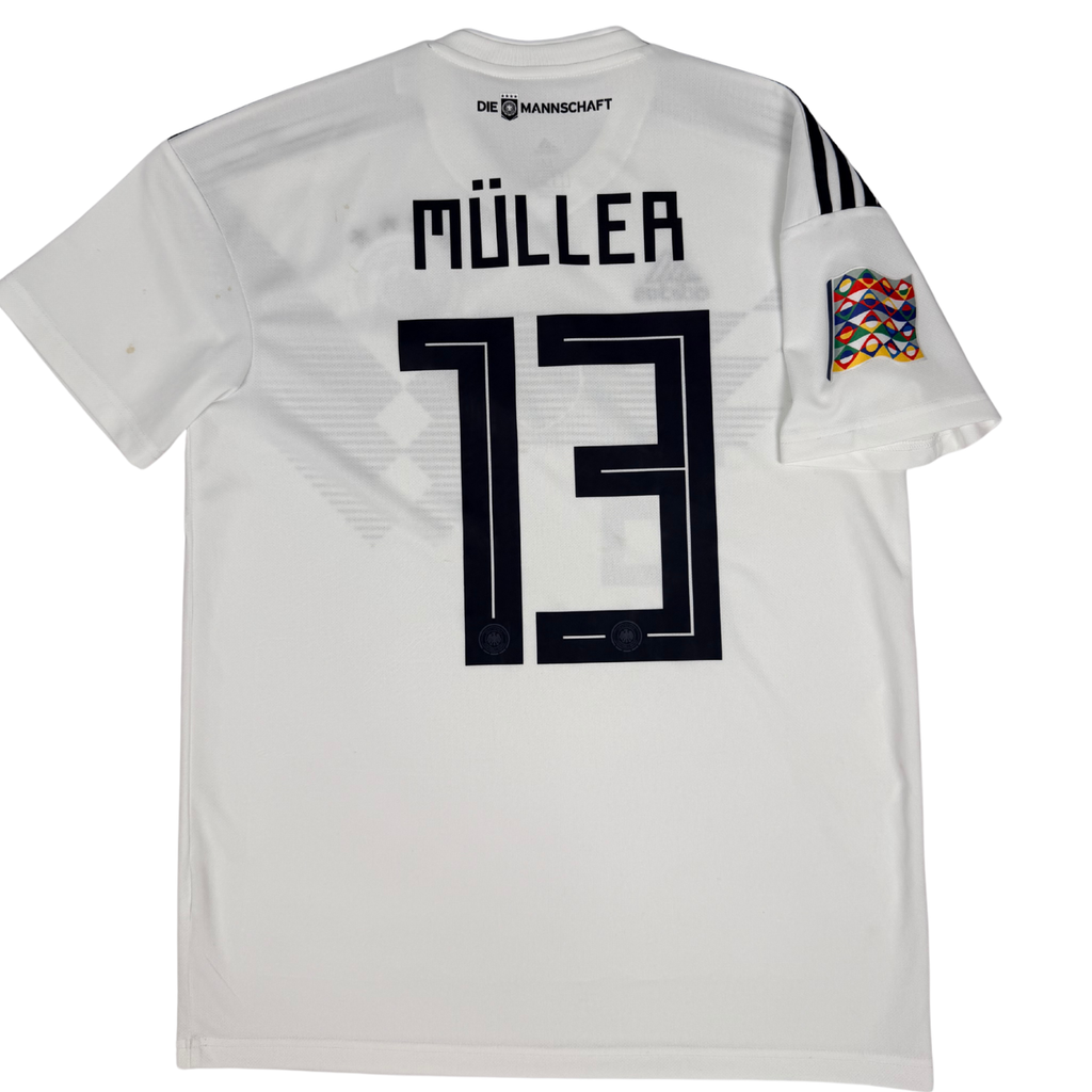 2018-2019 Germany Home Shirt Muller #13 - (M) product image 2, provided for visual reference and product detail review