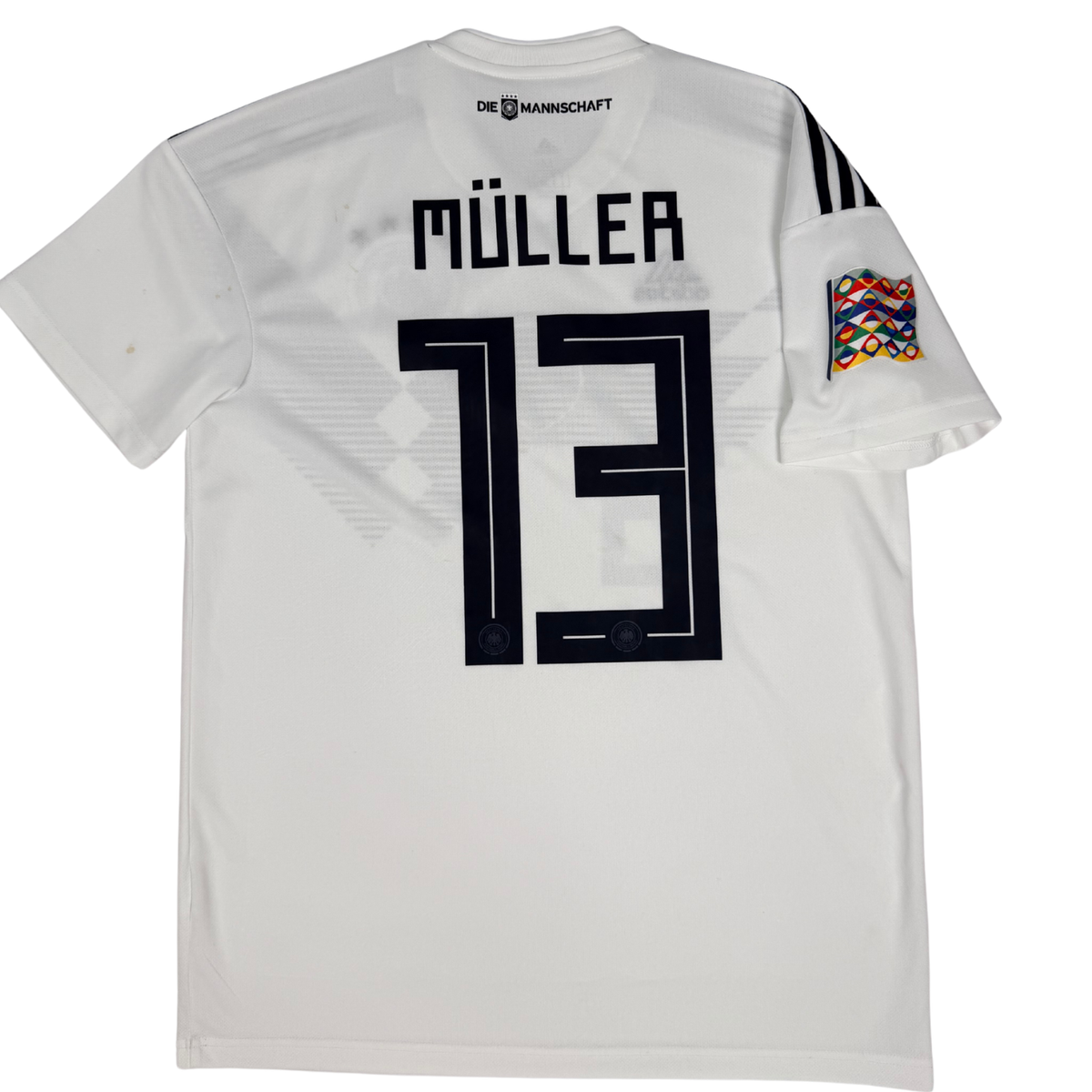 2018-2019 Germany Home Shirt Muller #13 - (M) product image 2, provided for visual reference and product detail review