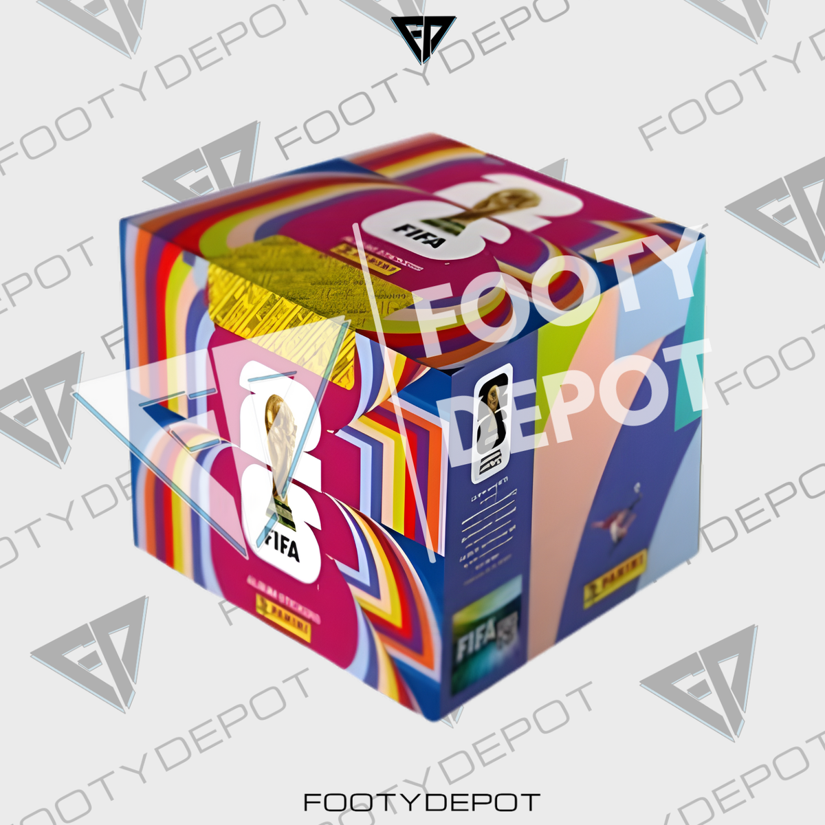 2026 Panini Fifa World Cup Stickers - 50 Pack Box (350 Stickers) (Ships May - June) product image 1, provided for visual