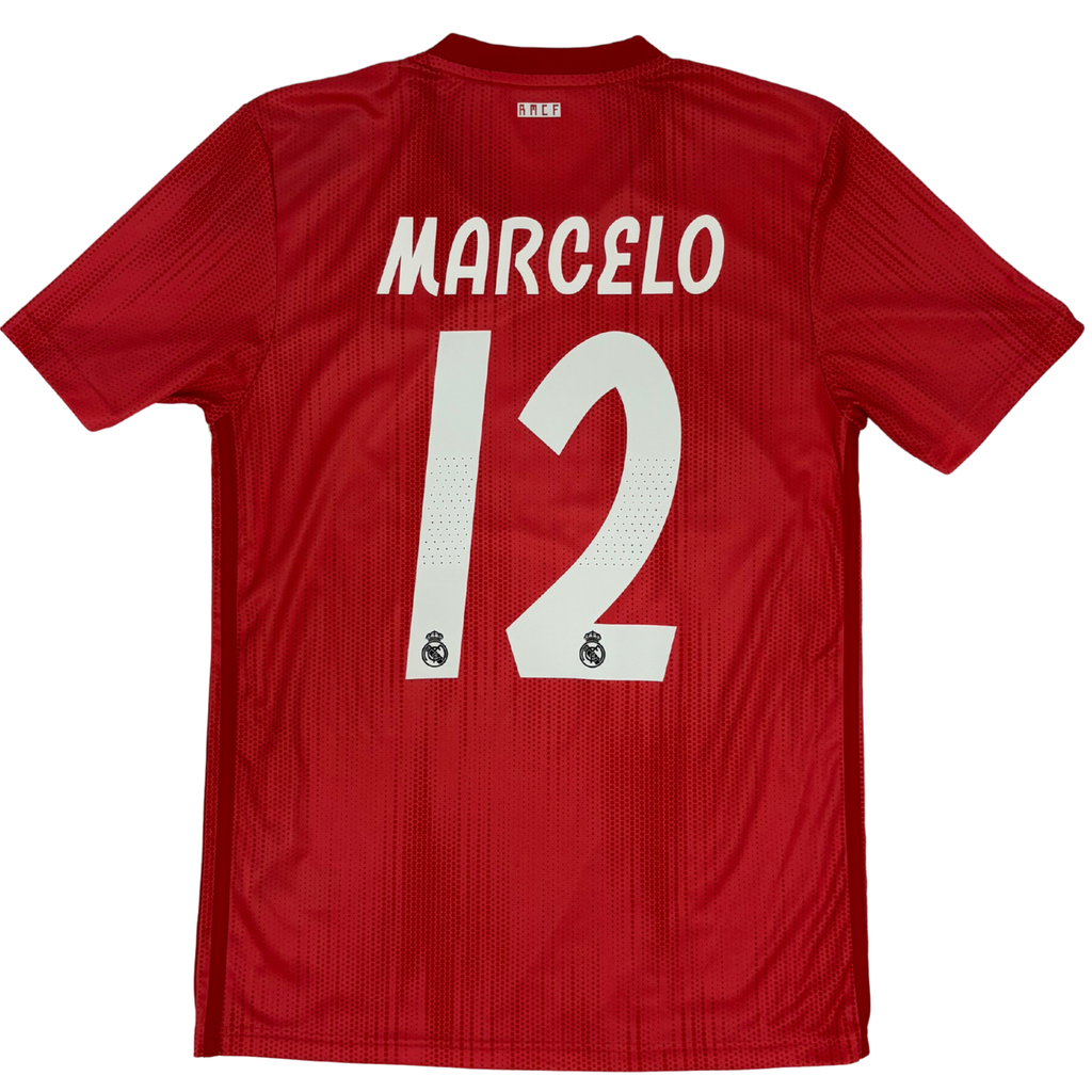 2018-2019 Real Madrid Third Shirt Marcelo #12 - (S) product image 1, provided for visual reference and product detail review