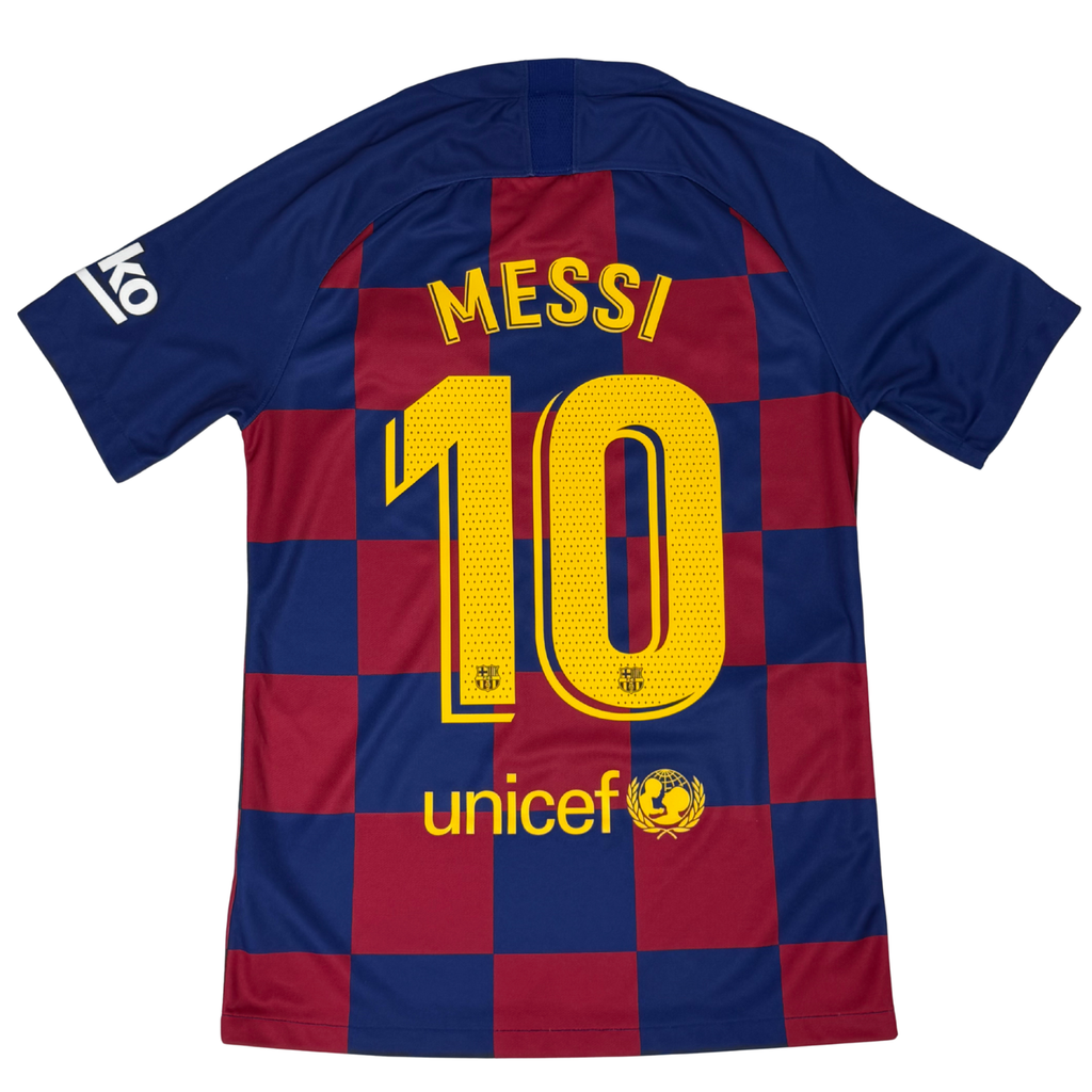 2019-2020 Barcelona Home Messi Jersey (S) product image 1, provided for visual reference and product detail review