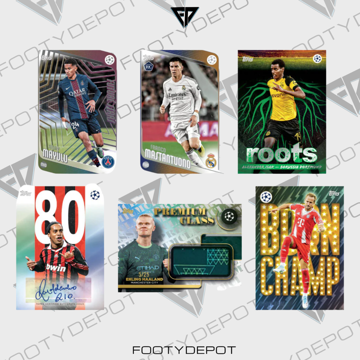 2025-26 Topps Uefa Club Competitions Flagship Hobby Box product image 2, provided for visual reference and product detail