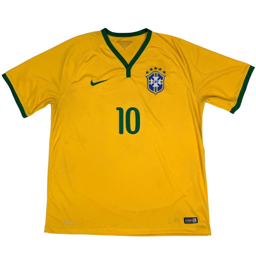 2014-2015 Brasil Home Shirt Neymar Jr #10 - (Xl) product image 1, provided for visual reference and product detail review