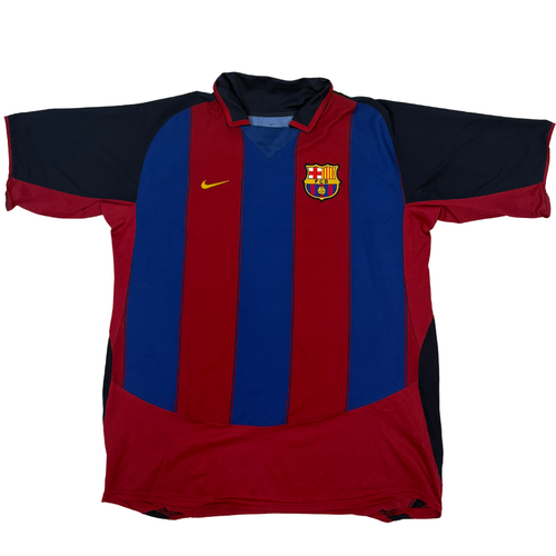 2003-2004 FC Barcelona Home Shirt Ronaldinho #10 - (Xl) product image 2, provided for visual reference and product detail