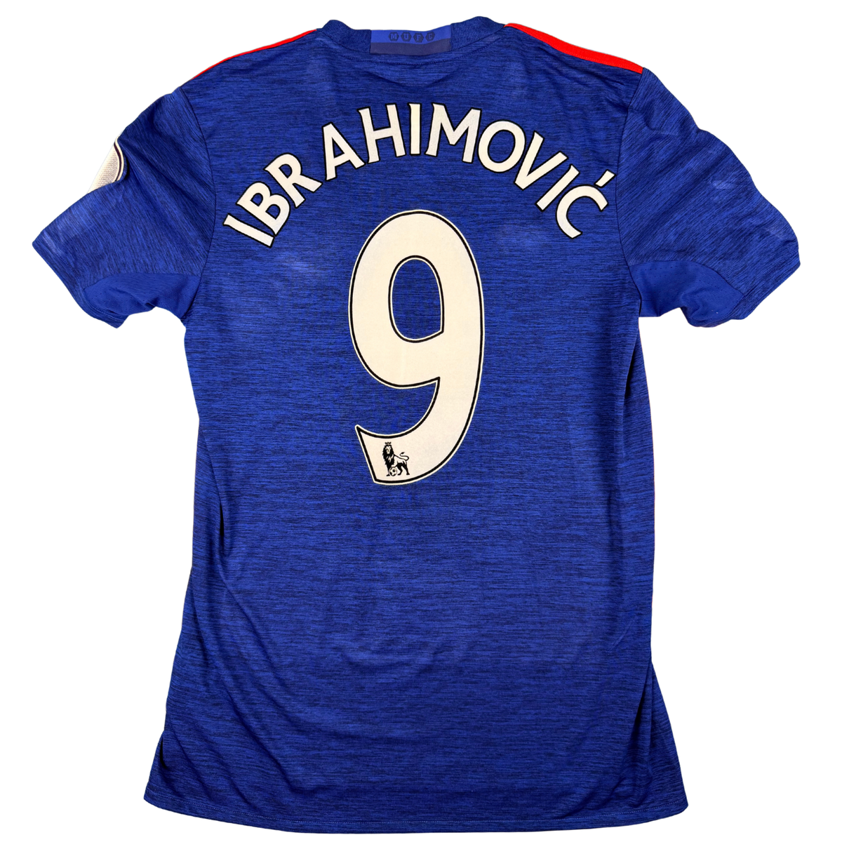 2016-2017 Manchester United Away Epl Shirt Ibrahimovic #9 - (S) product image 1, provided for visual reference and product