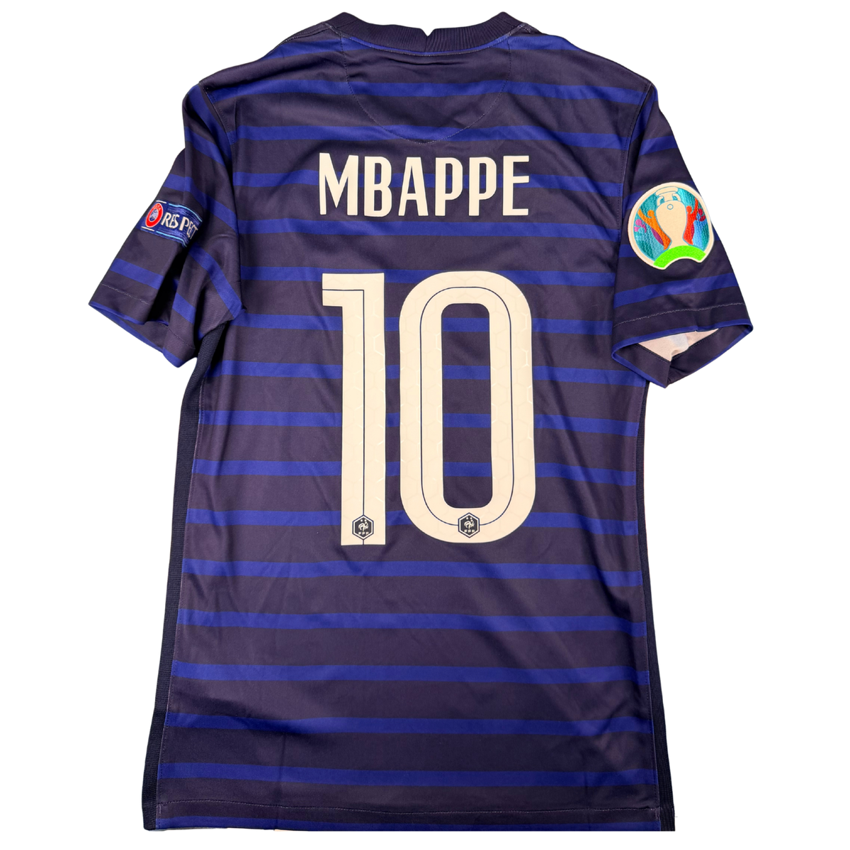 2020-2021 France Home Euro Shirt Mbappe #10- (S) product image 2, provided for visual reference and product detail review