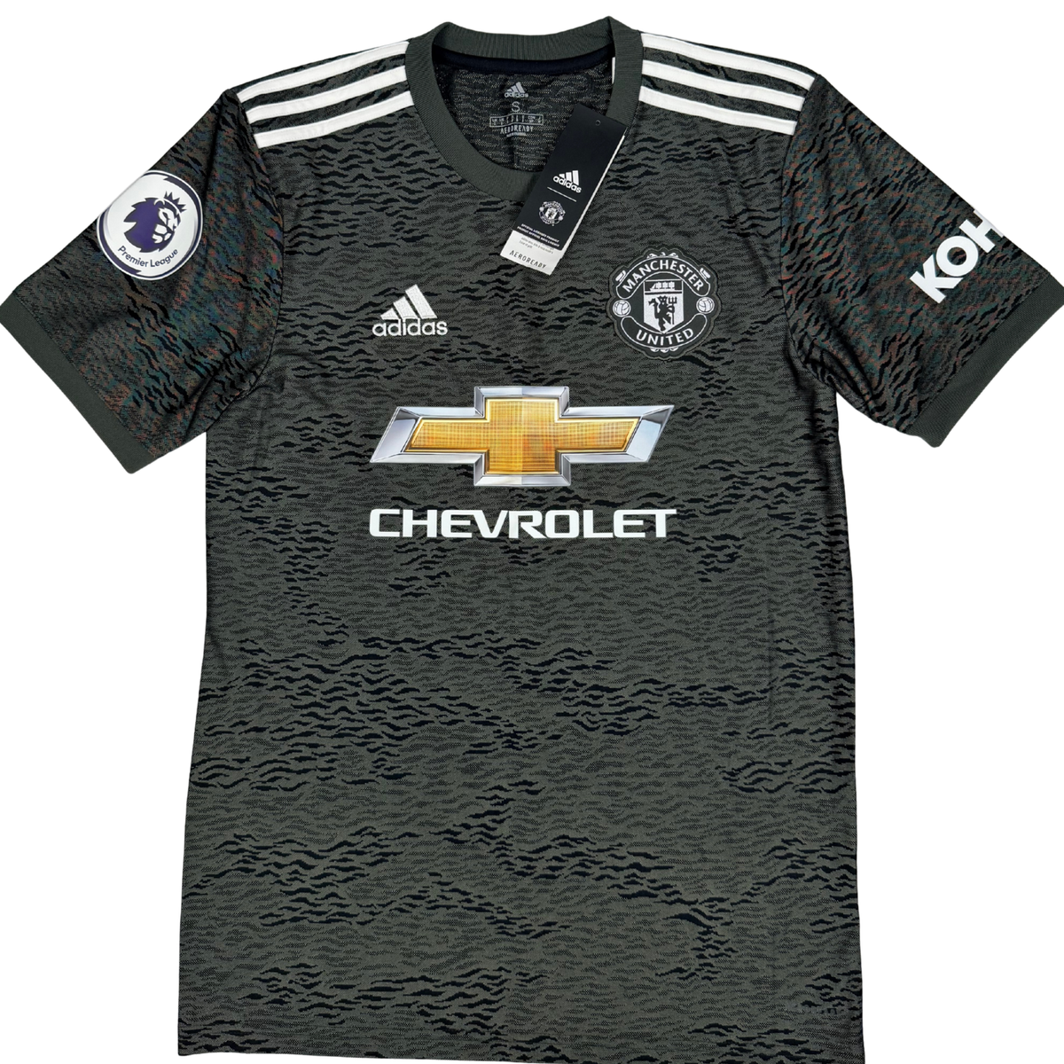 2020-2021 Manchester United Away Epl Shirt Bruno #18 - (S) product image 2, provided for visual reference and product detail