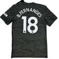 2020-2021 Manchester United Away Epl Shirt Bruno #18 - (S) product image 1, provided for visual reference and product detail