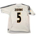 2003-2004 Real Madrid Home Shirt Zidane #5 - (M) product image 1, provided for visual reference and product detail review