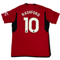 2023 - 2024 Manchester United Home Shirt Rashford #10 - (Xl) product image 1, provided for visual reference and product