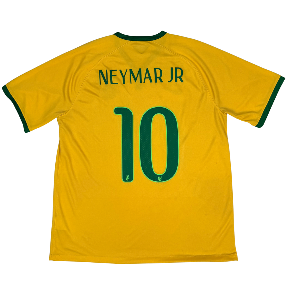 2014-2015 Brasil Home Shirt Neymar Jr #10 - (Xl) product image 2, provided for visual reference and product detail review