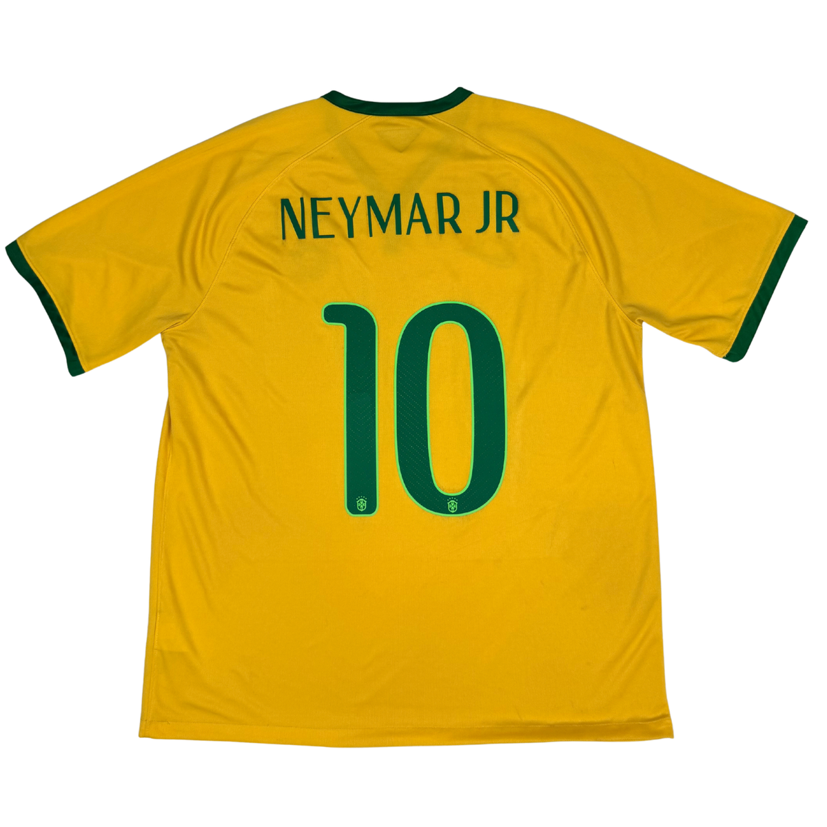 2014-2015 Brasil Home Shirt Neymar Jr #10 - (Xl) product image 2, provided for visual reference and product detail review
