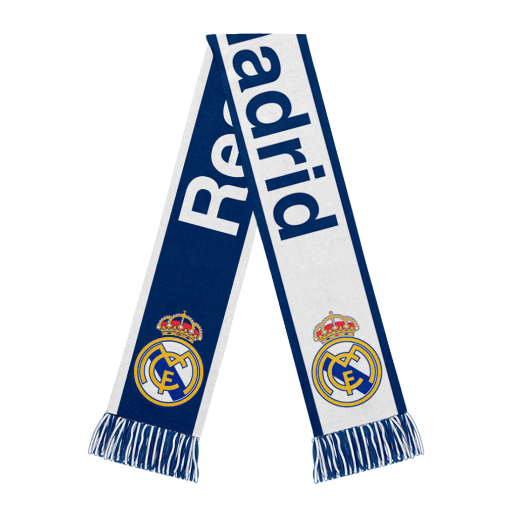 Real Madrid – Double-Sided Acrylic Scarf product image 1, provided for visual reference and product detail review