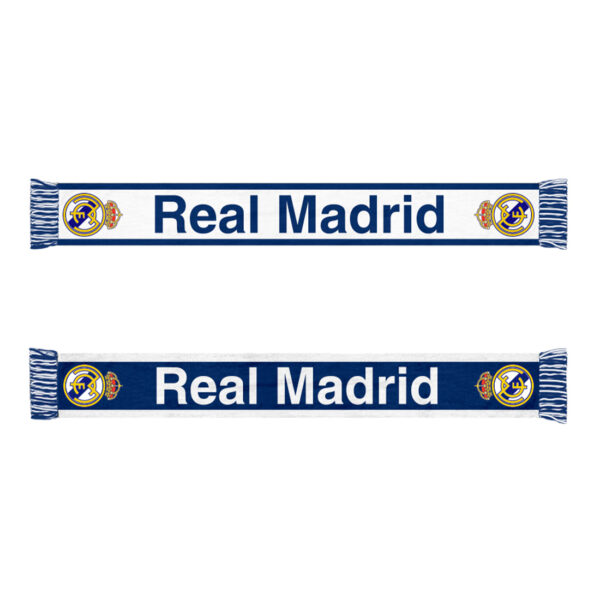 Real Madrid – Double-Sided Acrylic Scarf product image 2, provided for visual reference and product detail review