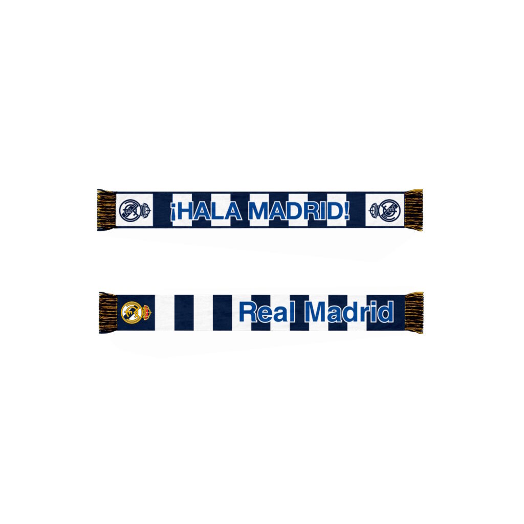 Real Madrid – Striped Scarf product image 1, provided for visual reference and product detail review