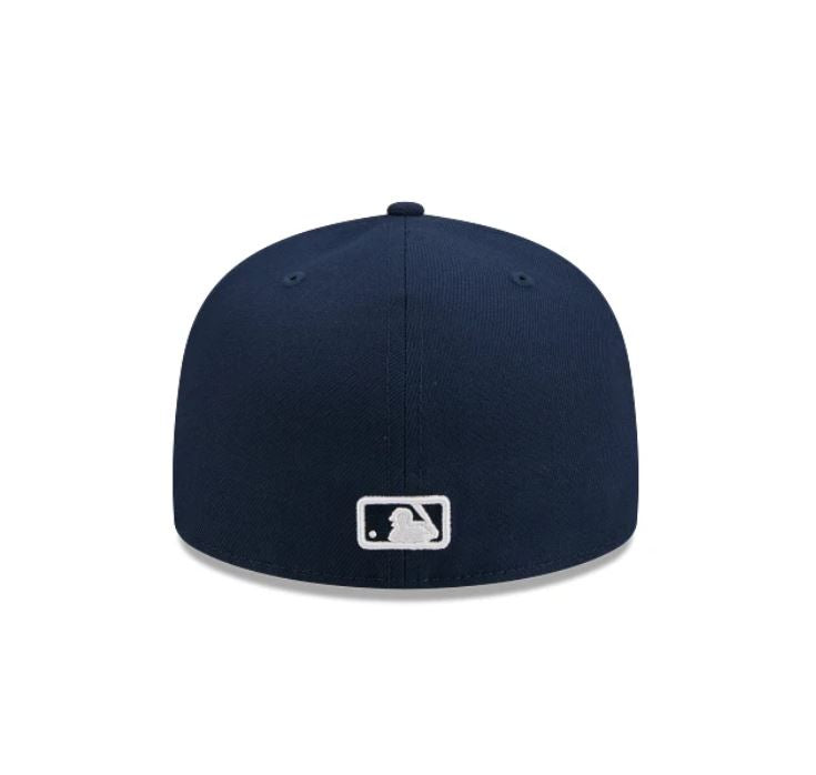 New Era Atlanta Braves 59Fifty Color Basic Fitted - Obsidian/White product image 4, provided for visual reference and