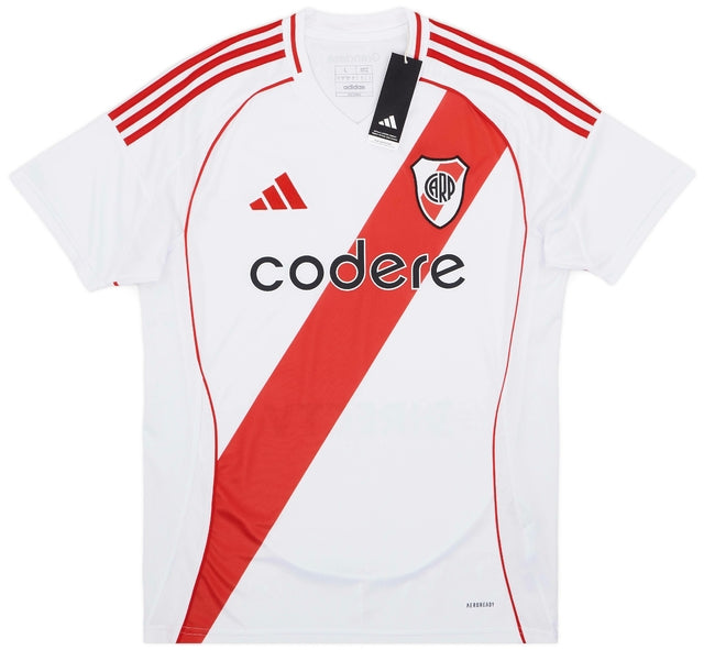 2024 River Plate Home Jersey product image 1, provided for visual reference and product detail review