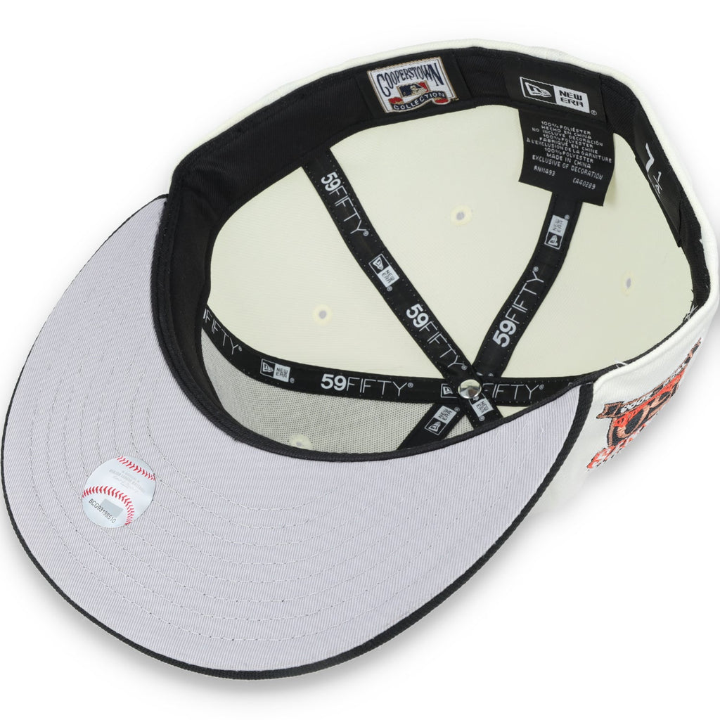 New Era San Francisco Giants "Gigantes" 50th Anniversary Side Patch 59IFTY Fitted hat- Chrome product image 6, provided for
