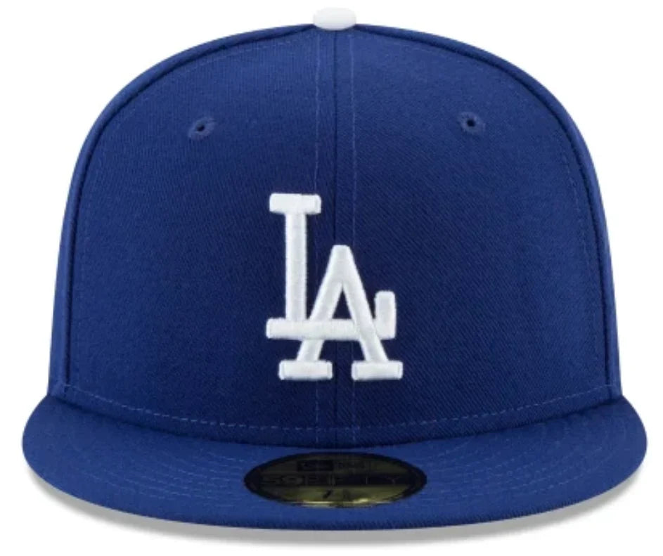 New Era Kids Black Underbrim Los Angeles Dodgers Authentic Collection 59Fifty Fitted product image 2, provided for visual