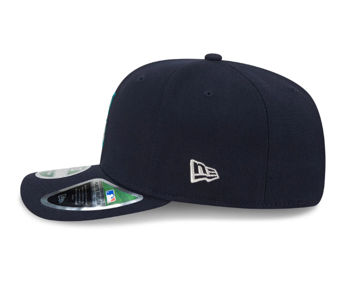 New Era Seattle Marines 9SEVENTY Stretch-Snap Hat product image 3, provided for visual reference and product detail review