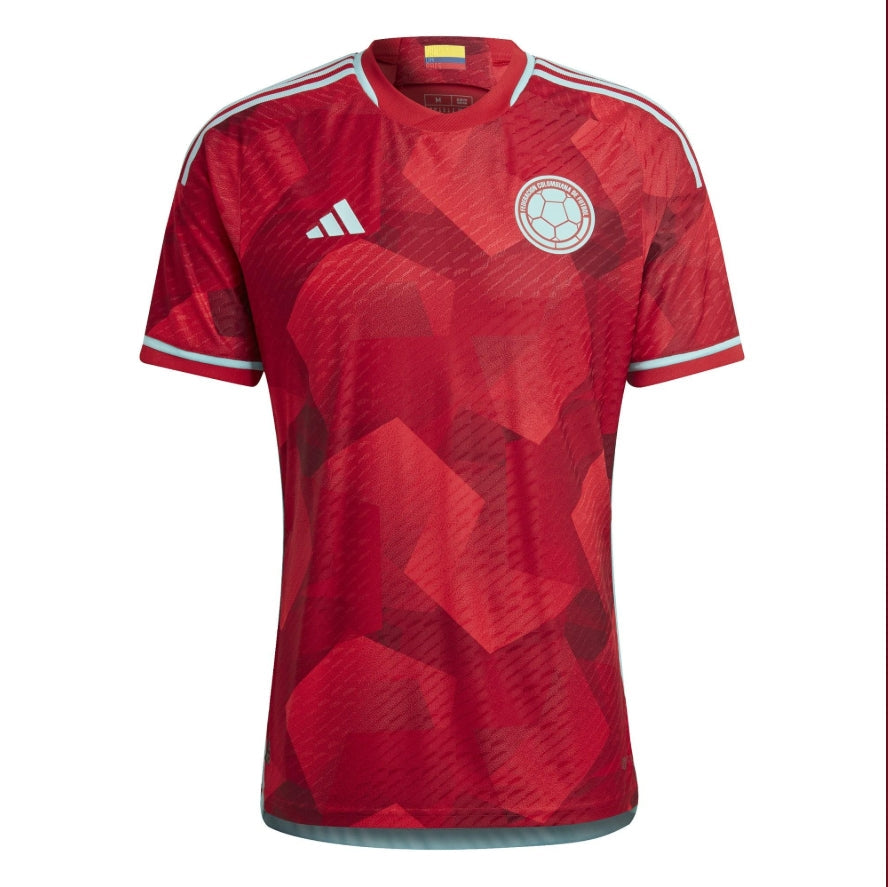 2022-23 Colombia Authentic Away Shirt product image 1, provided for visual reference and product detail review