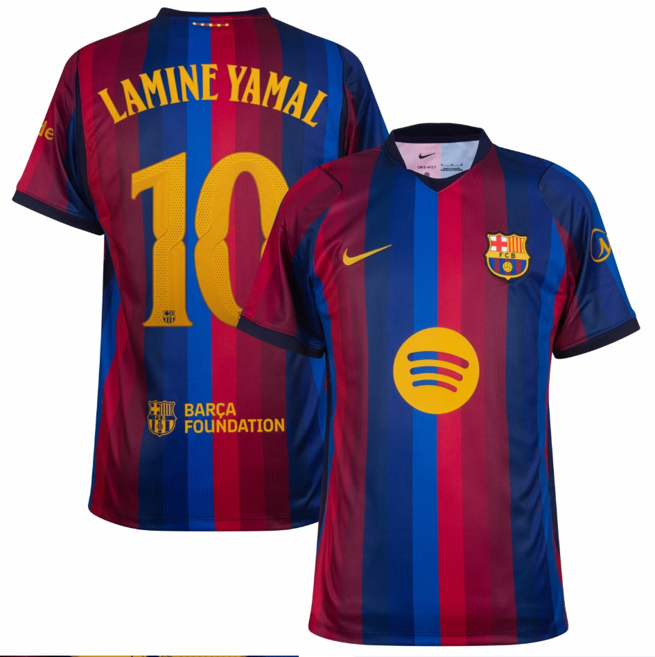 26/27 FC Barcelona Home Lamine Yamal 10 Jersey product image 1, provided for visual reference and product detail review