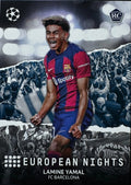 2023-24 Topps Uefa Club Competitions European Nights - Rc Lamine Yamal product image 1, provided for visual reference and