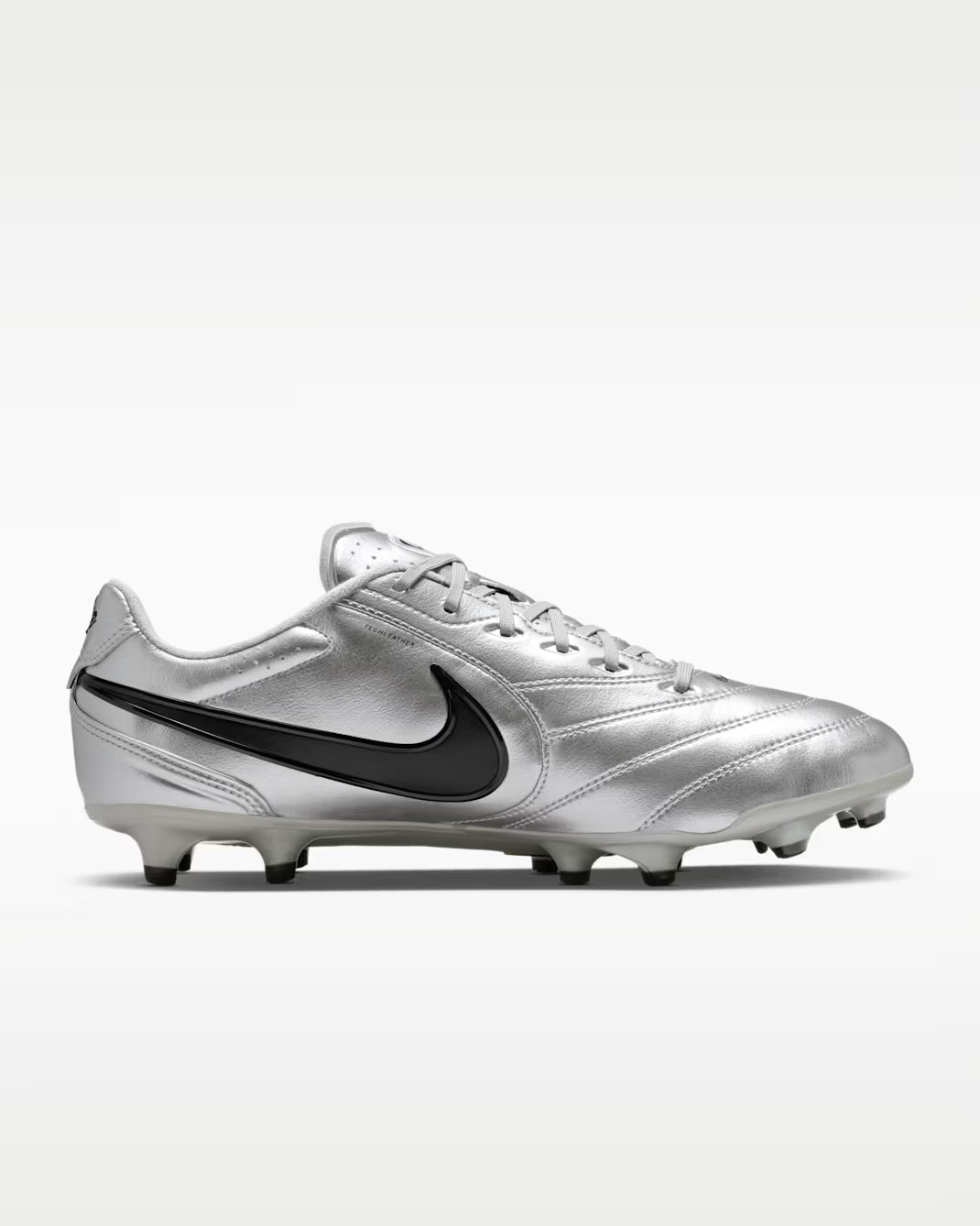 Nike Tiempo Ligera Pro FG-Metallic Silver/black product image 1, provided for visual reference and product detail review