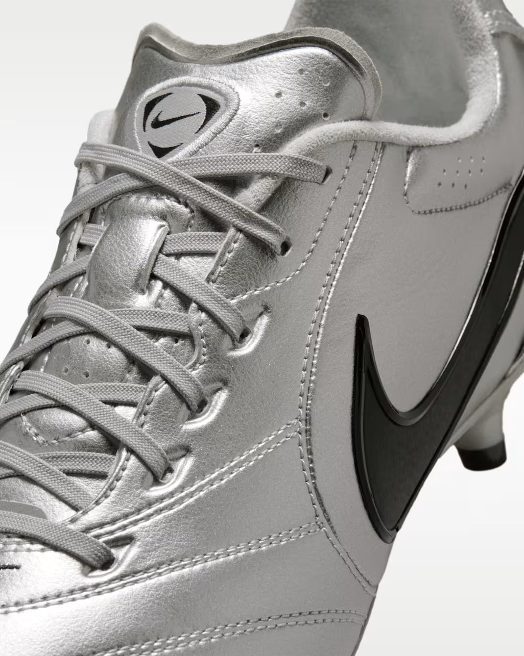 Nike Tiempo Ligera Pro FG-Metallic Silver/black product image 9, provided for visual reference and product detail review