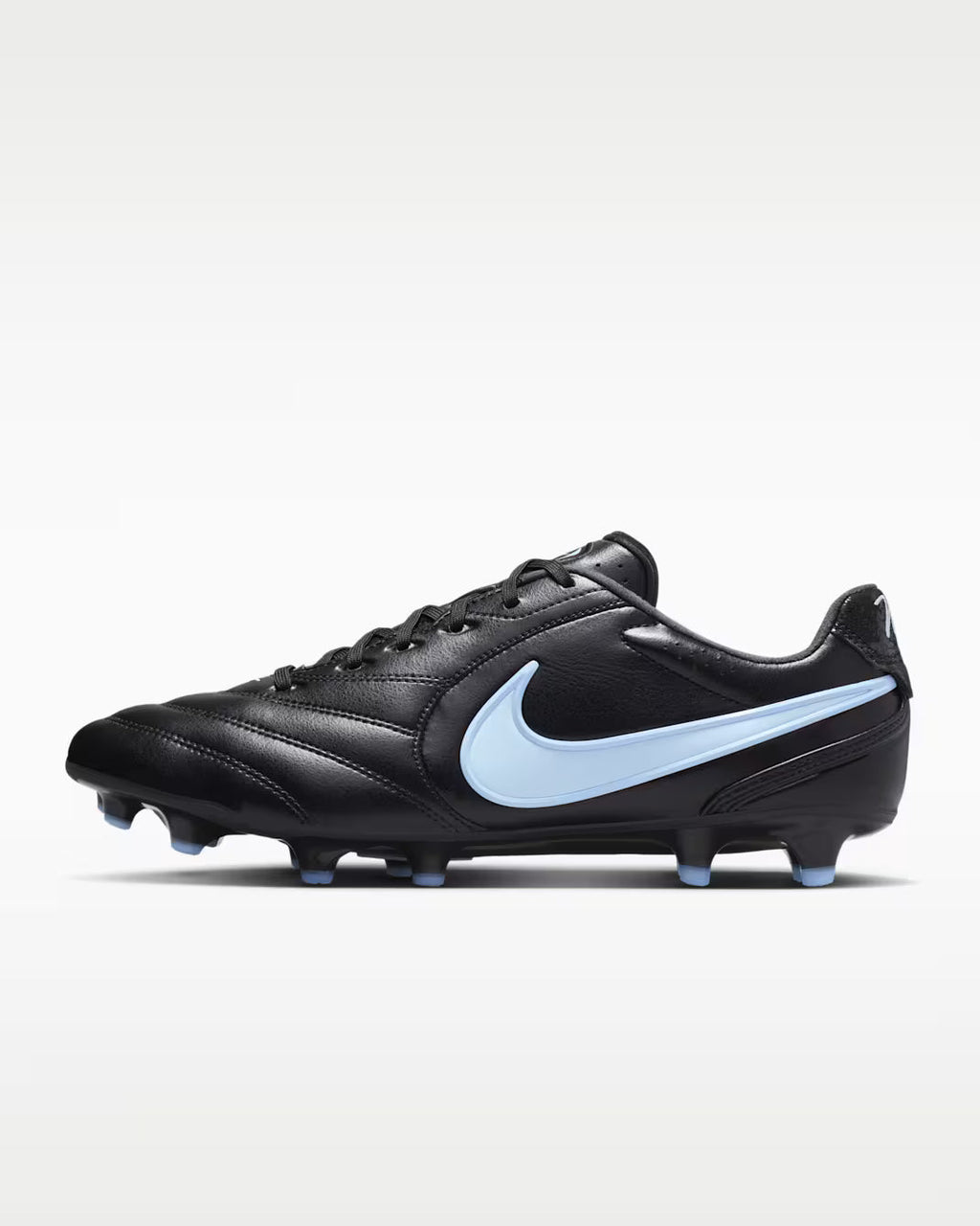 NIKE TIEMPO LIGERA PRO - Black/Ice Blue product image 5, provided for visual reference and product detail review
