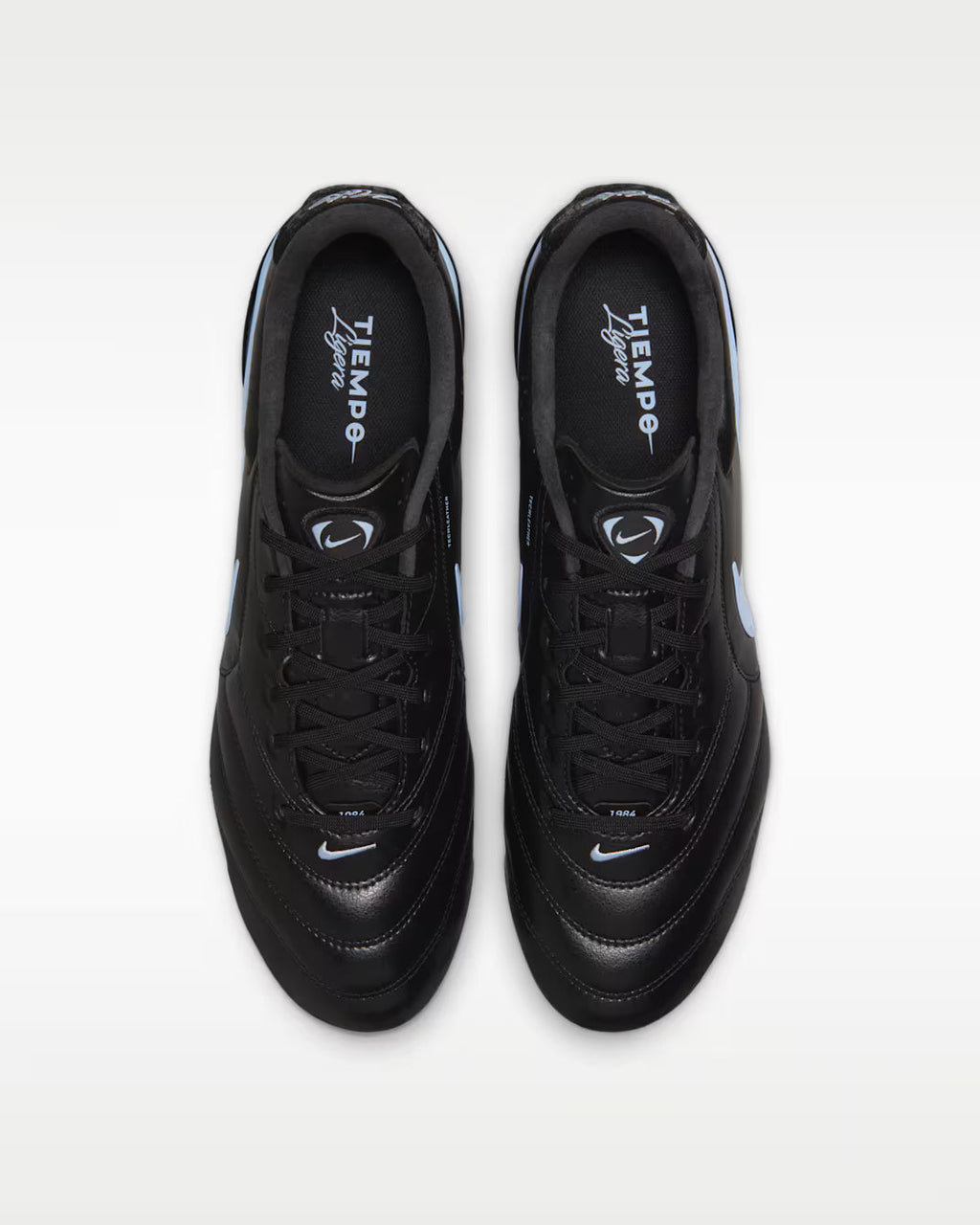 NIKE TIEMPO LIGERA PRO - Black/Ice Blue product image 2, provided for visual reference and product detail review