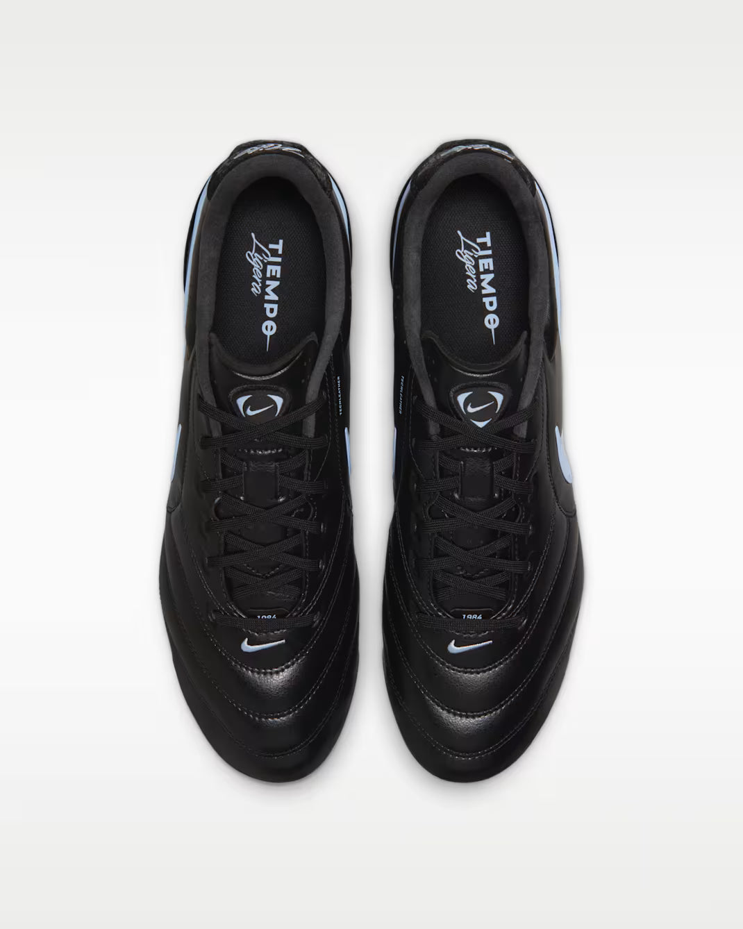 NIKE TIEMPO LIGERA PRO - Black/Ice Blue product image 2, provided for visual reference and product detail review