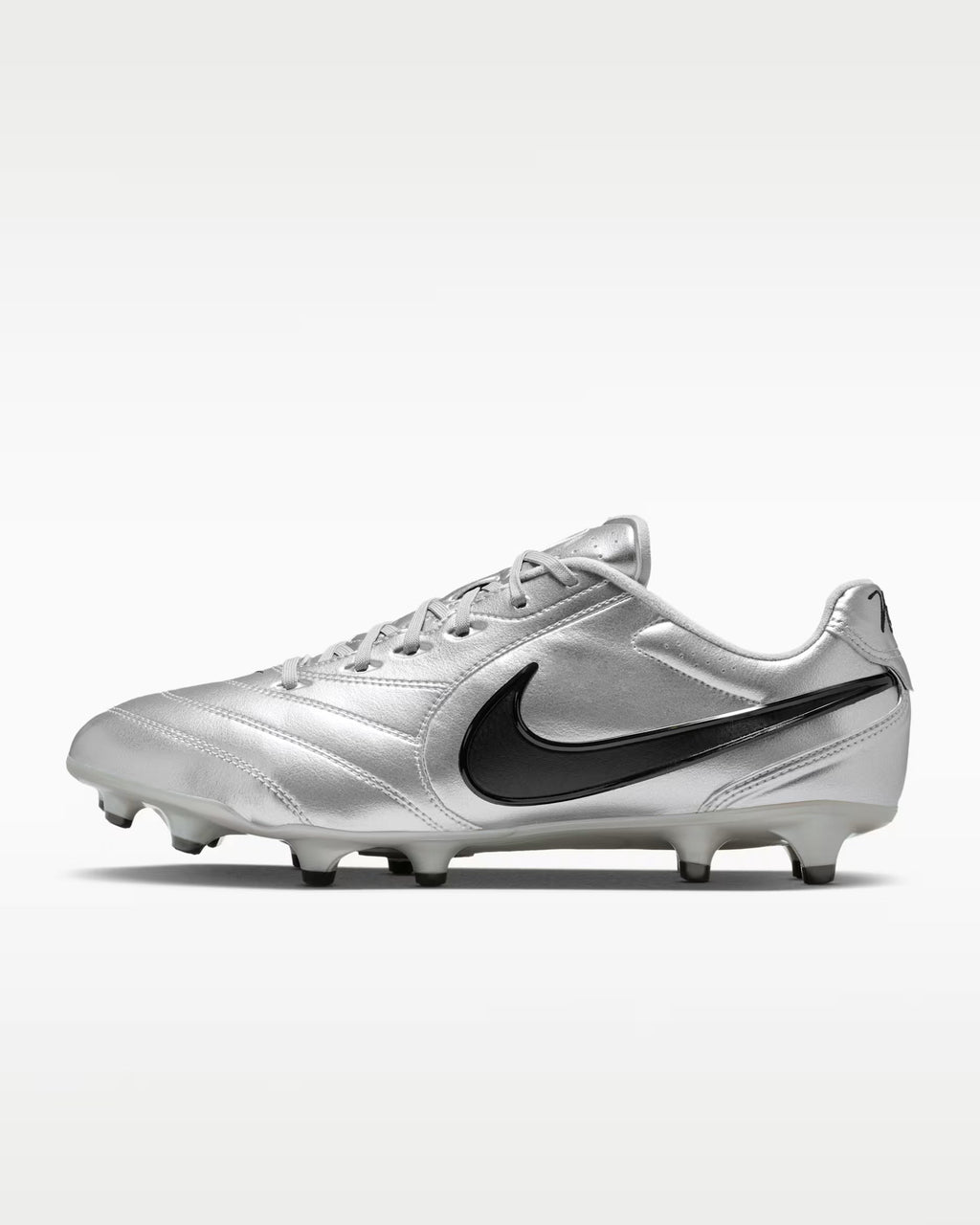 Nike Tiempo Ligera Pro FG-Metallic Silver/black product image 10, provided for visual reference and product detail review