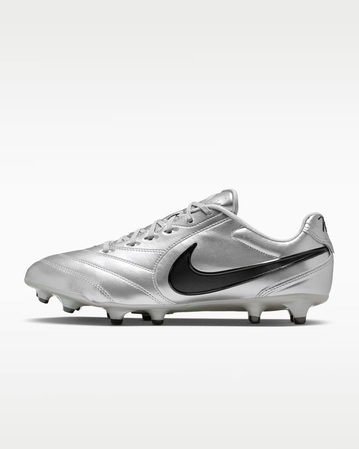 Nike Tiempo Ligera Pro FG-Metallic Silver/black product image 10, provided for visual reference and product detail review