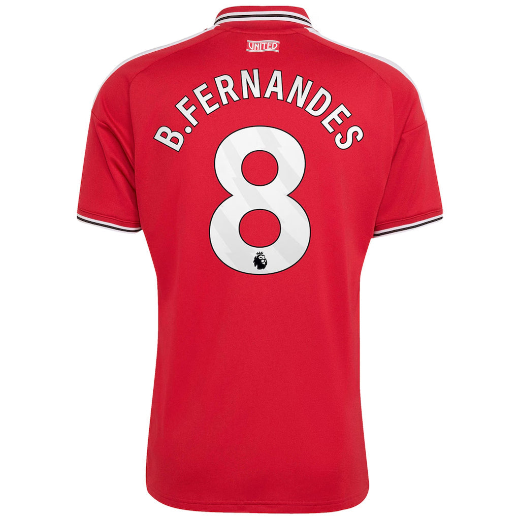 26/27 Manchester United Home B.Fernandes 8 Jersey product image 1, provided for visual reference and product detail review