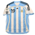 adidas 2006 ARGENTINA REISSUE MESSI WORLD CUP HOME JERSEY product image 1, provided for visual reference and product detail