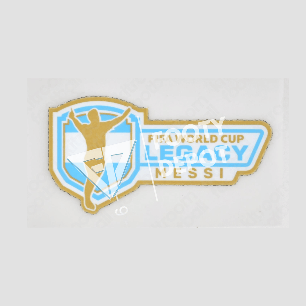 MESSI FIFA WORLD CUP 2026 LEGACY PATCH (Plastisol) product image 1, provided for visual reference and product detail review