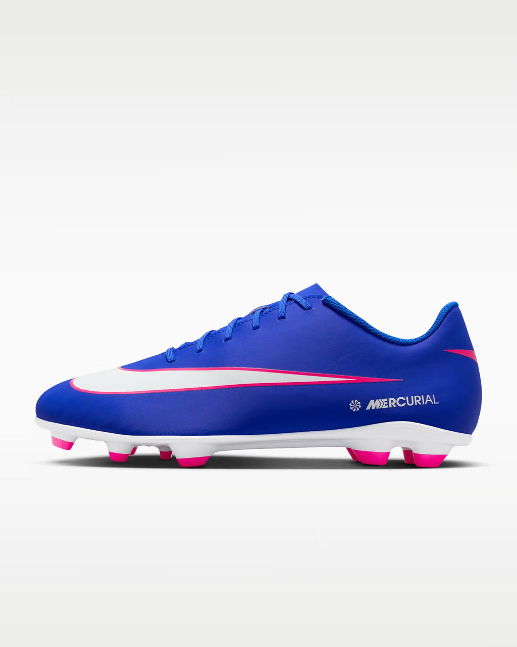 MERCURIAL VAPOR 16 CLUB FG/MG - Racer Blue/White product image 1, provided for visual reference and product detail review