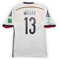 2014 Germany Home World Cup Shirt Muller #13 - (L) product image 1, provided for visual reference and product detail review
