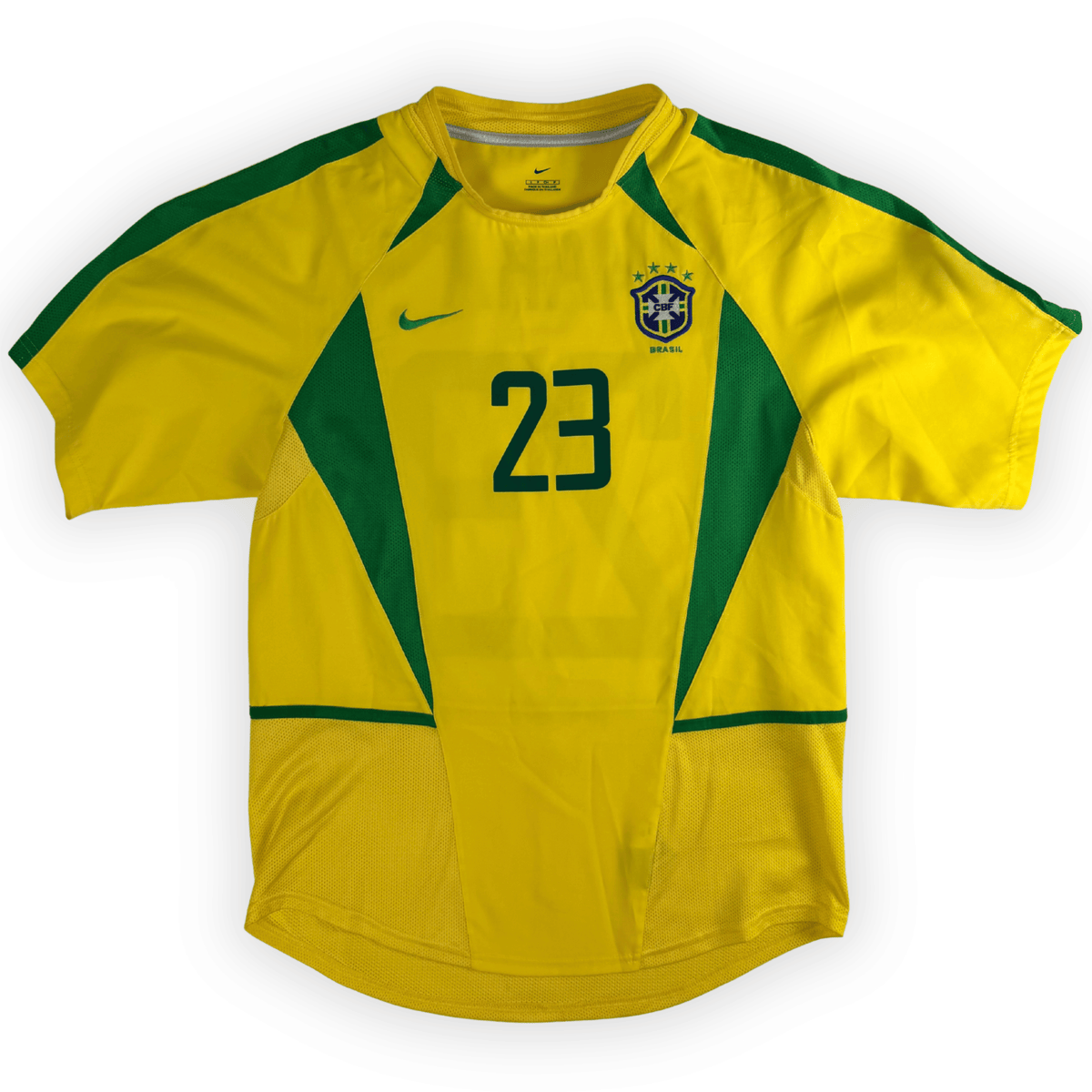 2002 Brasil Home Shirt Kaka #23 - (S) product image 2, provided for visual reference and product detail review