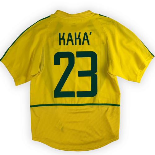 2002 Brasil Home Shirt Kaka #23 - (S) product image 1, provided for visual reference and product detail review