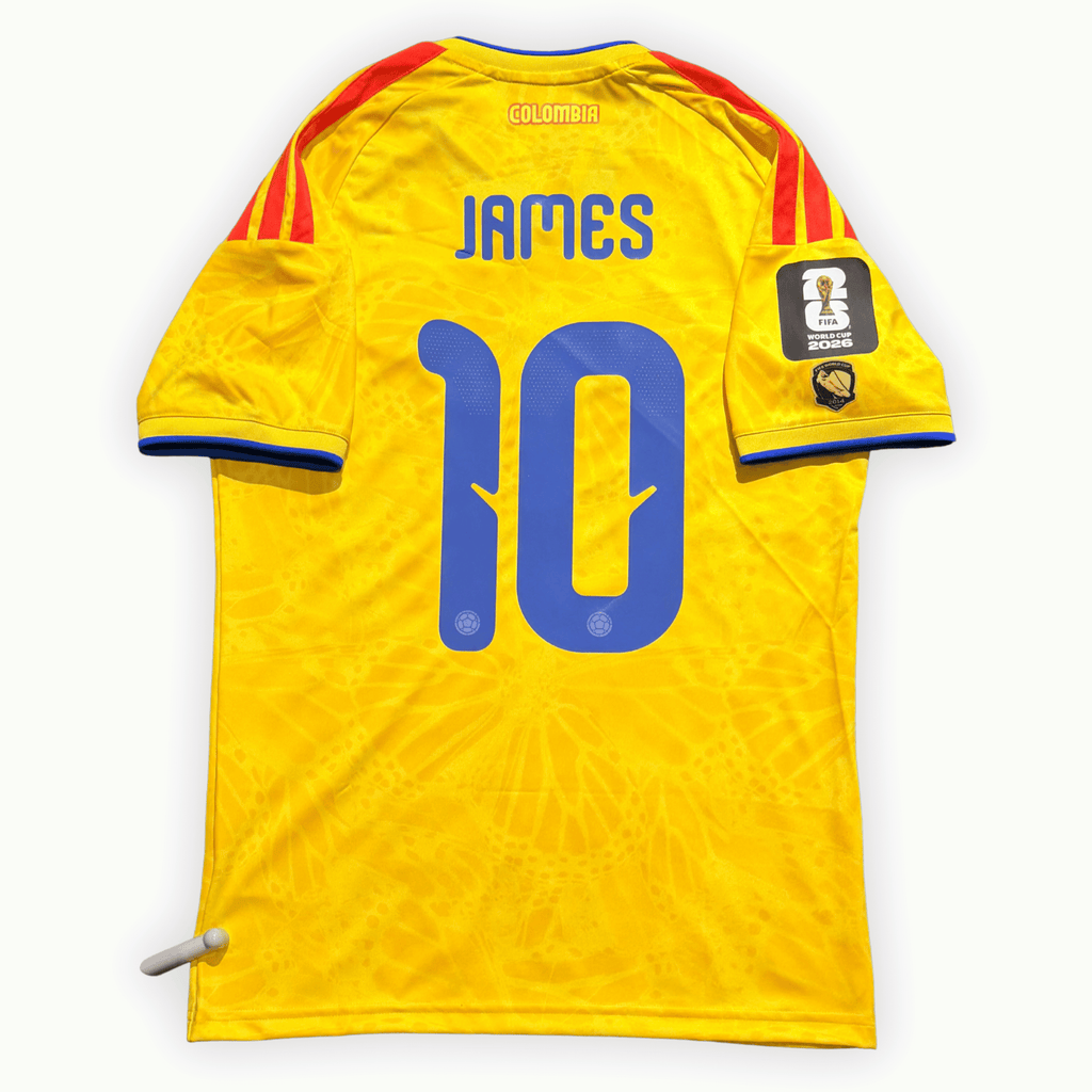 2026 adidas COLOMBIA HOME JAMES WORLD CUP JERSEY product image 1, provided for visual reference and product detail review