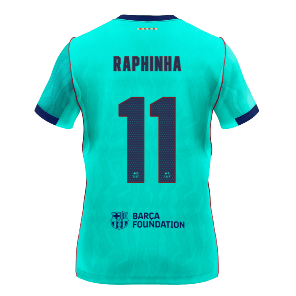 26/27 FC Barcelona Raphinha Third Jersey product image 1, provided for visual reference and product detail review