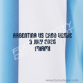 ARGENTINA vs CABO VERDE 3 JULY 2026 MIAMI - REPLICA WORLD CUP MATCH TRANSFER (Argentina Home) product image 1, provided for