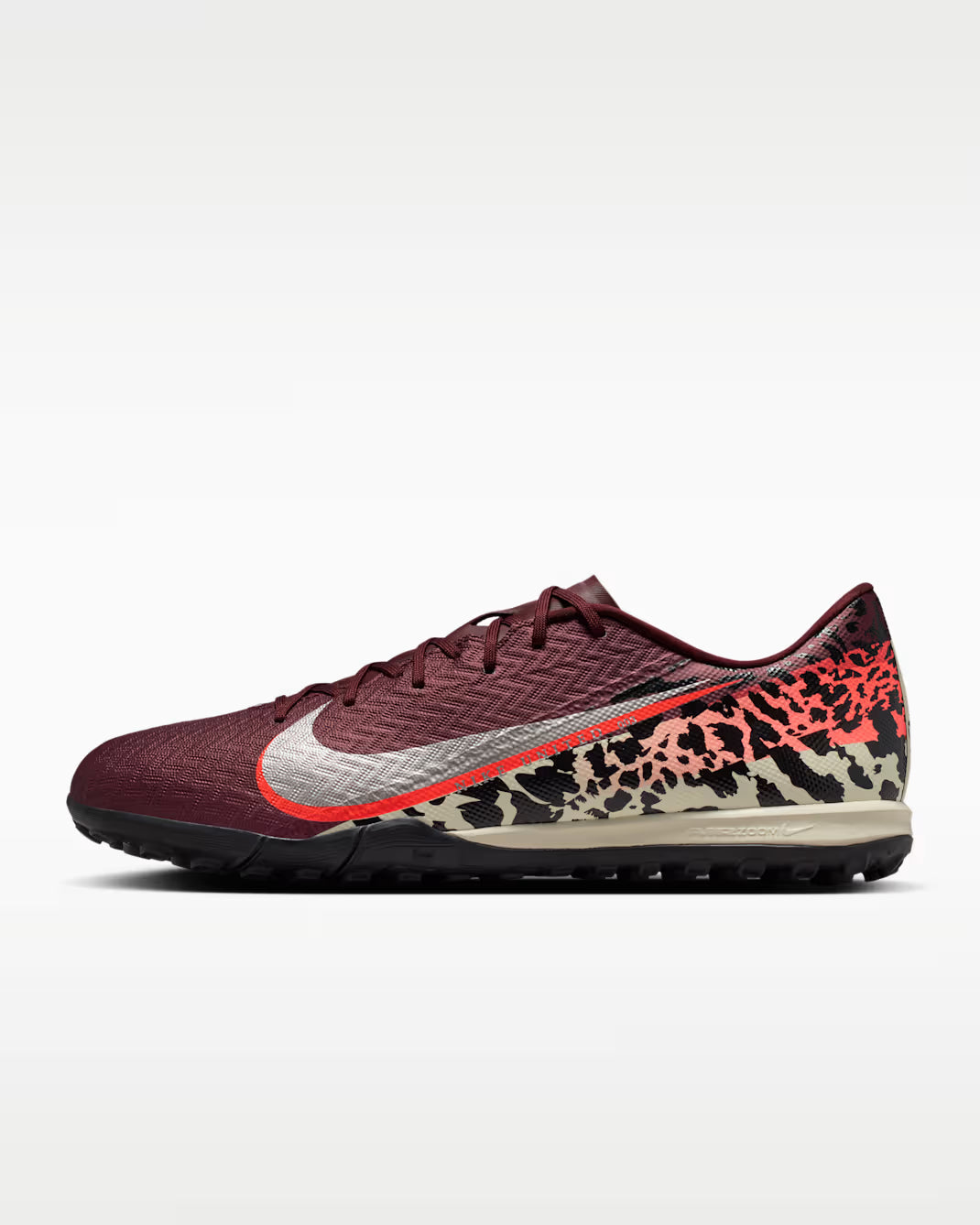 NIKE UNITED MERURIAL VAPOR 16 ACADEMY TF - Burgundy Crush/University Red product image 5, provided for visual reference and